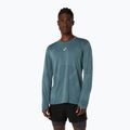 Pánsky bežecký longsleeve ASICS Road Seamless foggy teal