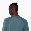 Pánsky bežecký longsleeve ASICS Road Seamless foggy teal 6