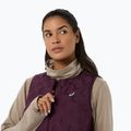 Dámska bežecká vesta Asics Nagino Run Padded Gilet dark aubergine 5