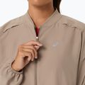 Dámska bežecká bunda ASICS Nagino Run Adjustable Jacket greige 5