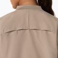 Dámska bežecká bunda ASICS Nagino Run Adjustable Jacket greige 6