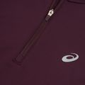 Dámske bežecké tričko longsleeve ASICS Core 1/2 Zip Winter Top dark aubergine 3
