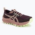 Dámske bežecké topánky Asics Trabuco Terra 3 Dark Aubergine/Illuminate Yellow