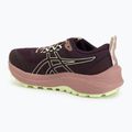 Dámske bežecké topánky Asics Trabuco Terra 3 Dark Aubergine/Illuminate Yellow 3