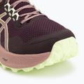 Dámske bežecké topánky Asics Trabuco Terra 3 Dark Aubergine/Illuminate Yellow 7