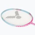 Bedmintonová raketa VICTOR DriveX 6SP QM fluorescent rose-red/light blue 5