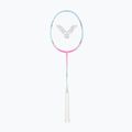 Bedmintonová raketa VICTOR DriveX 6SP QM fluorescent rose-red/light blue