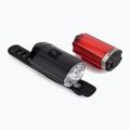 INFINI Set Tron Usb svetlá na bicykel čierne I-8180