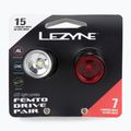 Sada svetiel Lezyne LED FEMTO DRIVE PAIR čierna LZN-1-LED-1P-V104