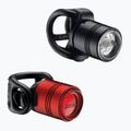 Súprava svetiel Lezyne Femto Drive Pair čierna/červená