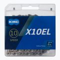 Reťaz KMC X10 EL 10rz 114 článkov strieborná BX10ELN14