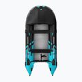 Sedemmiestny čln Gladiator C420 AL black/turquoise
