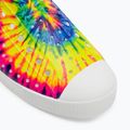 Native Jefferson Print detské tenisky shell white/shell white/neon multi tie dye 7