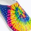 Native Jefferson Print detské tenisky shell white/shell white/neon multi tie dye 8