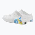 Native Jefferson Tlač Disney tenisky shell white/shell white/positive mickey 3