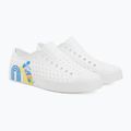 Native Jefferson Tlač Disney tenisky shell white/shell white/positive mickey 4