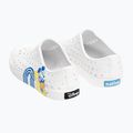 Native Jefferson Print Disney Jr detské tenisky shell white/shell white/positive mickey 12