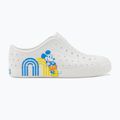 Native Jefferson Print Disney Jr detské tenisky shell white/shell white/positive mickey 2