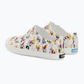 Native Jefferson Print Disney Jr detské tenisky shell white/shell white/all over print 3