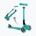 Detská trojkolka Globber Junior Foldable Lights tmavo smaragdovo zelená 5