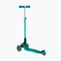 Globber Primo Skladacia kolobežka Plus Lights tmavo smaragdovo zelená detská trojkolka 3