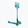 Globber Primo Skladacia kolobežka Plus Lights tmavo smaragdovo zelená detská trojkolka 7