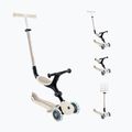 Detská trojkolesová kolobežka Globber Go.Up Active Ecologic Lights coconut