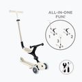 Detská trojkolesová kolobežka Globber Go.Up Active Ecologic Lights coconut 2