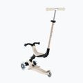 Detská trojkolesová kolobežka Globber Go.Up Active Ecologic Lights coconut 9