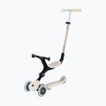 Detská trojkolesová kolobežka Globber Go.Up Active Ecologic Lights coconut 10