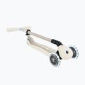 Detská trojkolesová kolobežka Globber Go.Up Active Ecologic Lights coconut 13