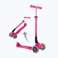 Detská trojkolesová kolobežka Globber Primo Foldable Lights fuchsia 12