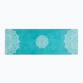 Yoga Design Lab Combo cestovná podložka na jogu 1,5 mm modrá Mandala tyrkysová 2