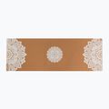 Yoga Design Lab Cork 3,5 mm hnedá podložka na jogu Mandala White 2