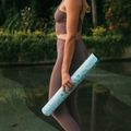 Yoga Design Lab Combo podložka na jogu 5,5 mm modrá Mandala tyrkysová 9