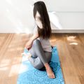 Yoga Design Lab Flow Pure 6 mm modrá podložka na jogu Mandala Aqua 5