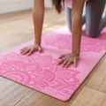 Yoga Design Lab Flow Pure 6 mm ružová podložka na jogu Mandala Rose 6