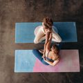 Yoga Design Lab Combo podložka na jogu ružová 5,5 mm Thar 8