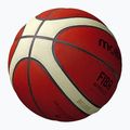 Basketbalová lopta Molten B7G5000 FIBA ​​brown veľkosť 7 3