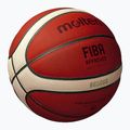 Basketbalová lopta Molten B7G5000 FIBA ​​brown veľkosť 7 4