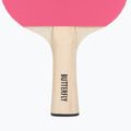 Pálka na stolný tenis Butterfly Logo pink 4
