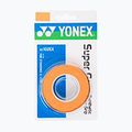 Obaly na bedmintonové rakety YONEX 3 ks oranžové AC 102 EX
