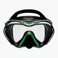 TUSA Paragon S Mask potápačská maska čierno-zelená M-1007 2