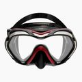 TUSA Paragon S Mask potápačská maska čierna/červená M-1007 2