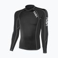 Pánske plavecké tričko longsleeve TUSA Black rashguard