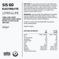 Izotonický nápoj v prášku Science in Sport GO Electrolyte 500 g lime/lemon 2