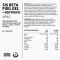 Sada energetických gélov Science in Sport Beta Fuel Energy + Nootropics 6 x 60 ml apple 2