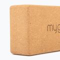 Joga blok Myga Cork Block 2 pcs. brown 4