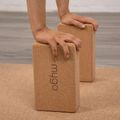 Joga blok Myga Cork Block 2 pcs. brown 9