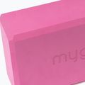 Joga blok Myga Foam Block pink 2